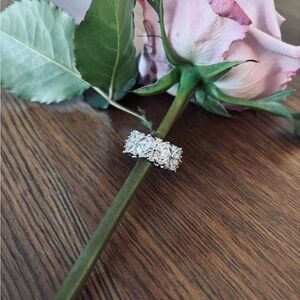 Elegant Simulated Diamond Ring